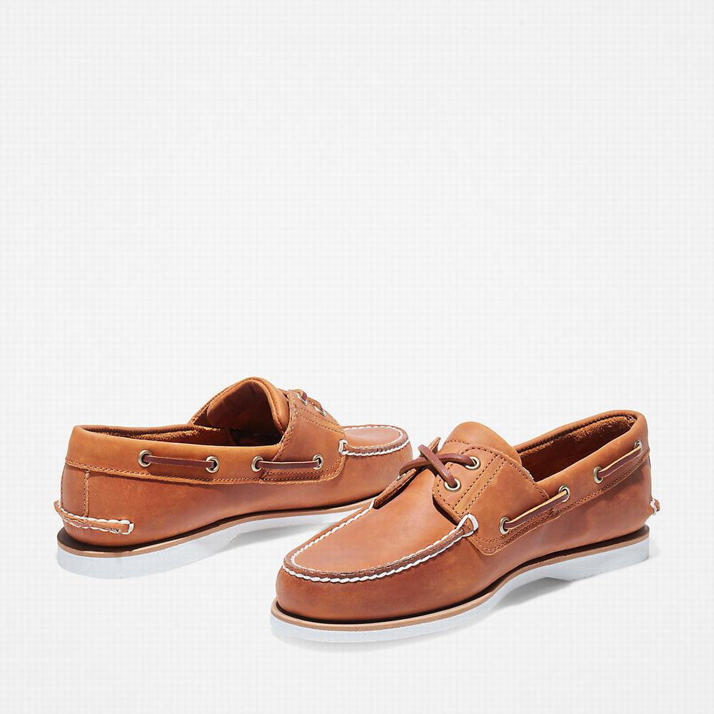 Pánské Boty Sebago Timberland Classic Oranžové | TI19843-956
