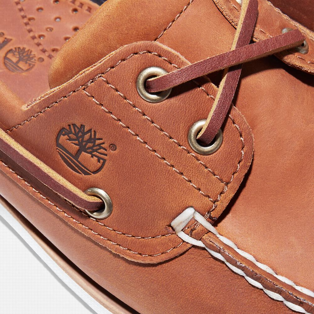 Pánské Boty Sebago Timberland Classic Oranžové | TI19843-956