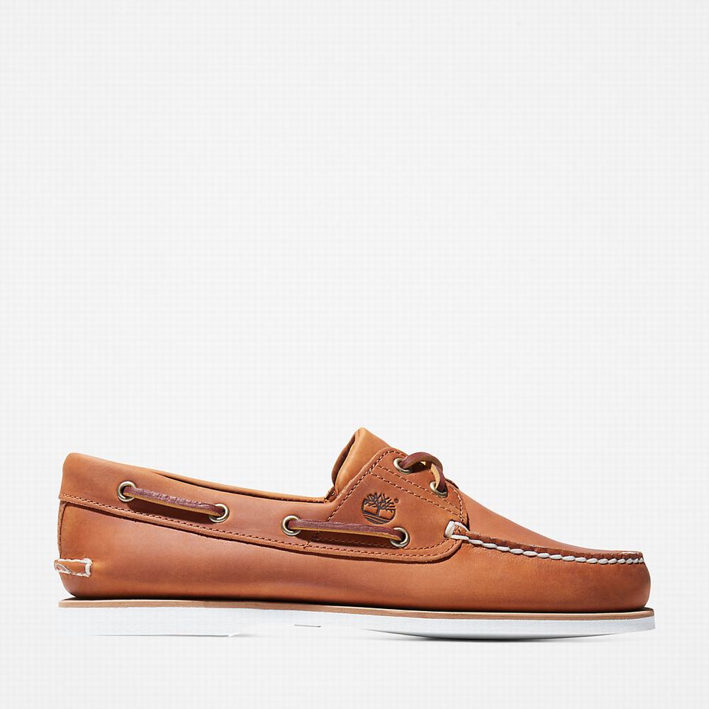 Pánské Boty Sebago Timberland Classic Oranžové | TI19843-956