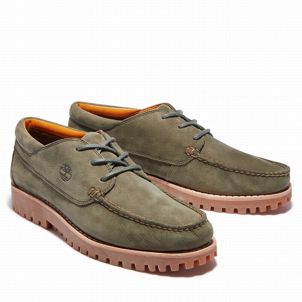 Pánské Boty Sebago Timberland Jackson's Landing Zelene | TI07564-385