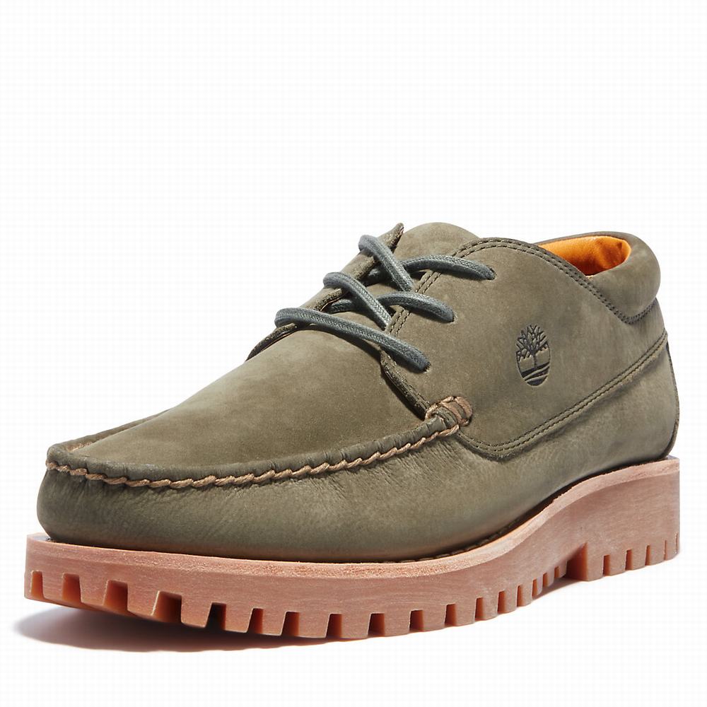 Pánské Boty Sebago Timberland Jackson's Landing Zelene | TI07564-385