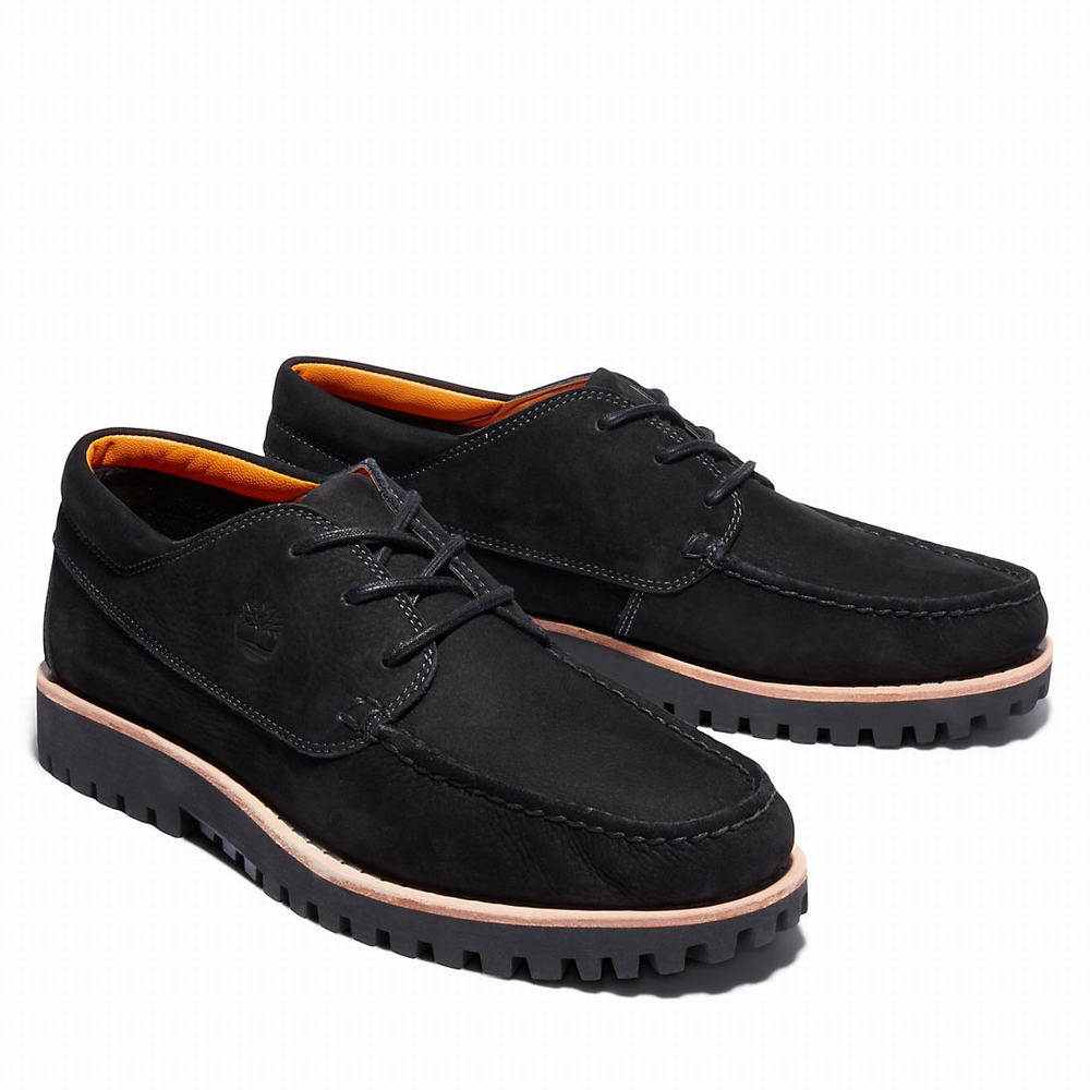 Pánské Boty Sebago Timberland Jackson's Landing Černé | TI62841-208
