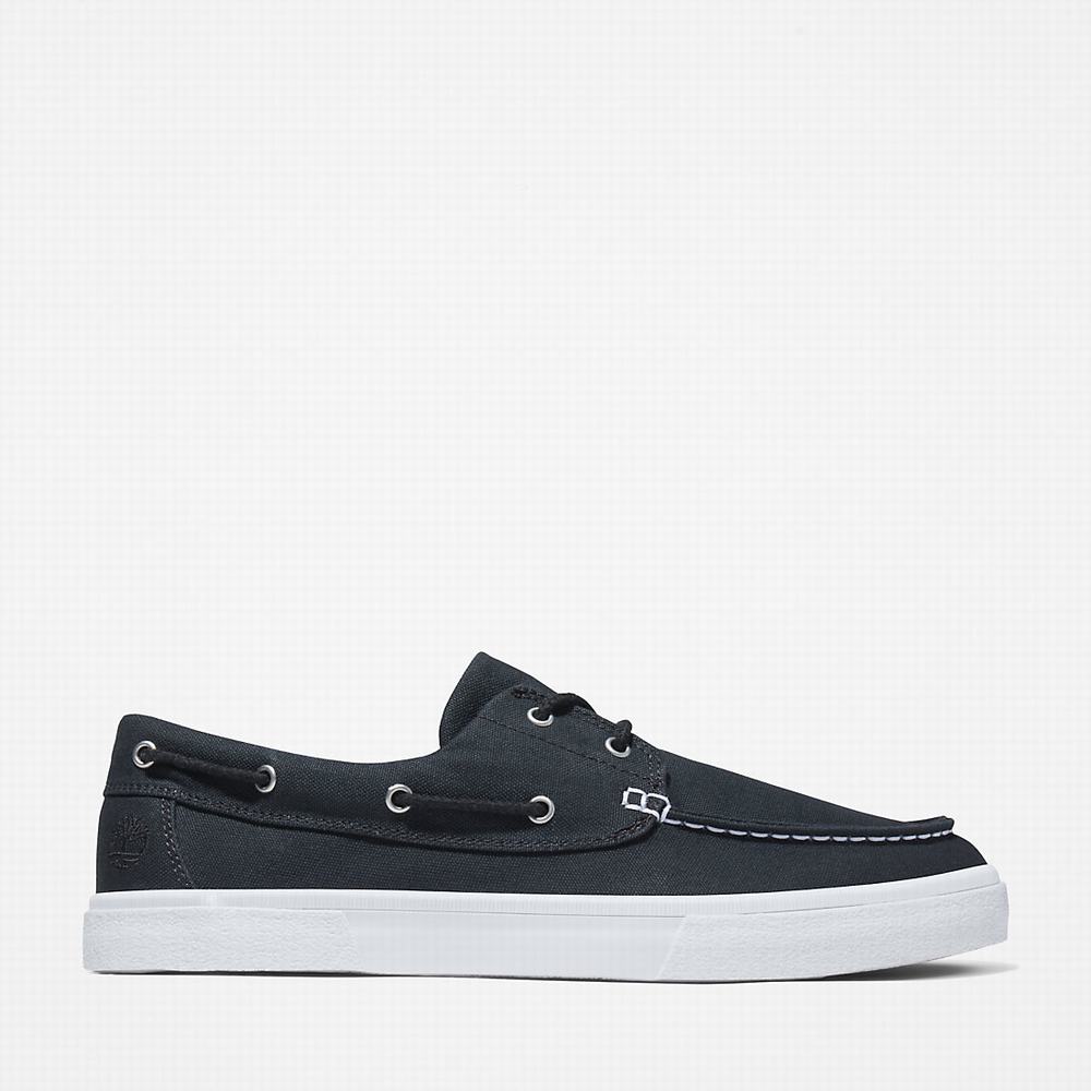 Pánské Boty Sebago Timberland Union Wharf 2.0 EK+ Černé | TI31206-543