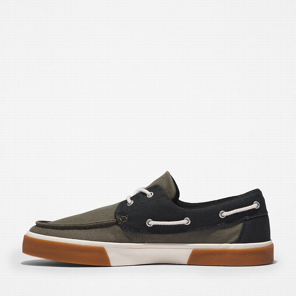 Pánské Boty Sebago Timberland Union Wharf 2.0 EK+ Tmavě Zelene | TI92506-973