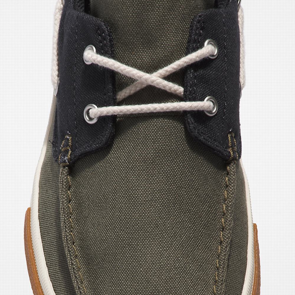 Pánské Boty Sebago Timberland Union Wharf 2.0 EK+ Tmavě Zelene | TI92506-973