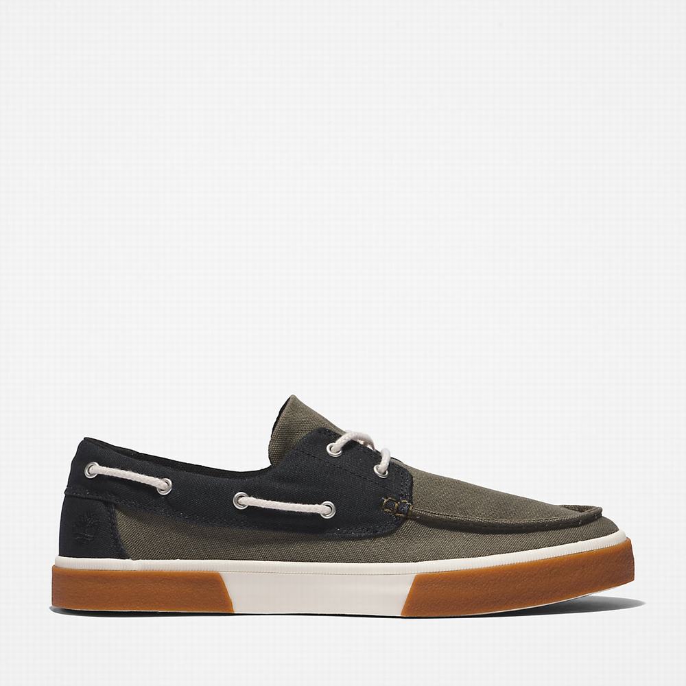 Pánské Boty Sebago Timberland Union Wharf 2.0 EK+ Tmavě Zelene | TI92506-973