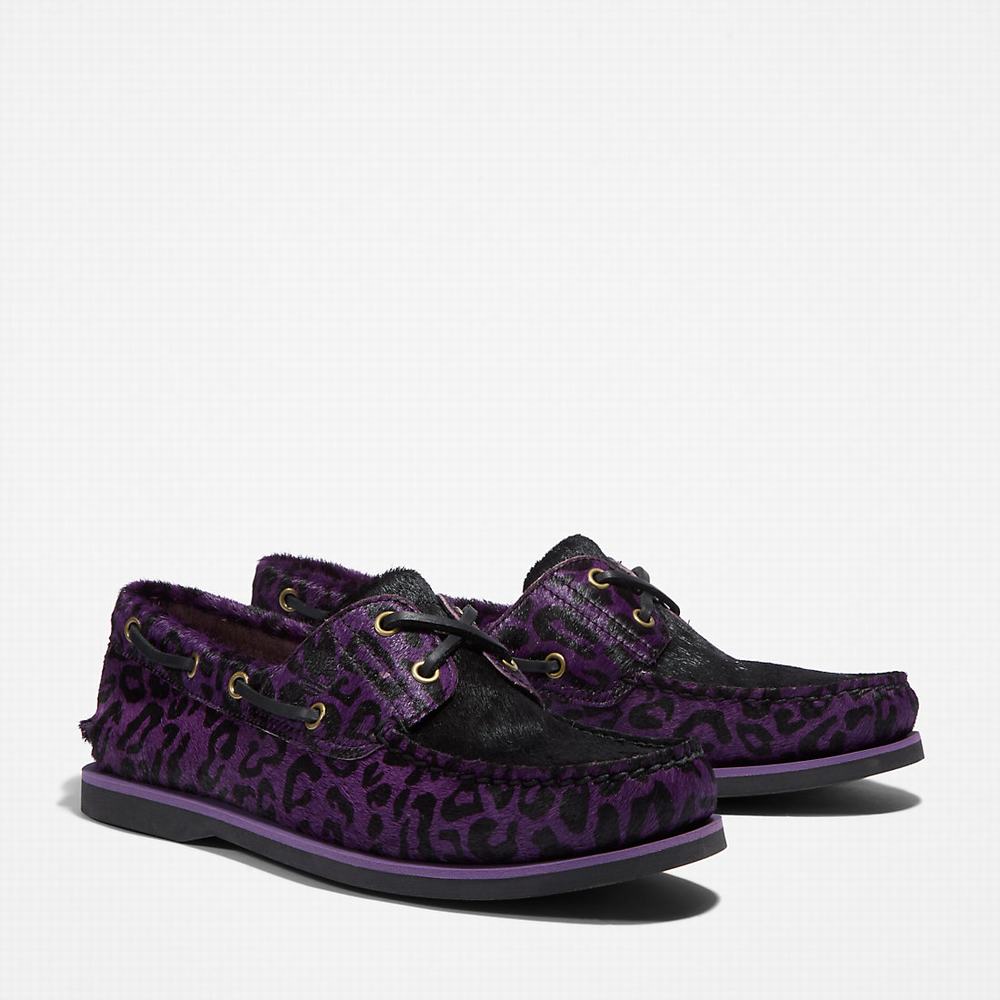 Pánské Boty Sebago Timberland x Wacko Maria Classic 2-Eye Fialové | TI15293-549