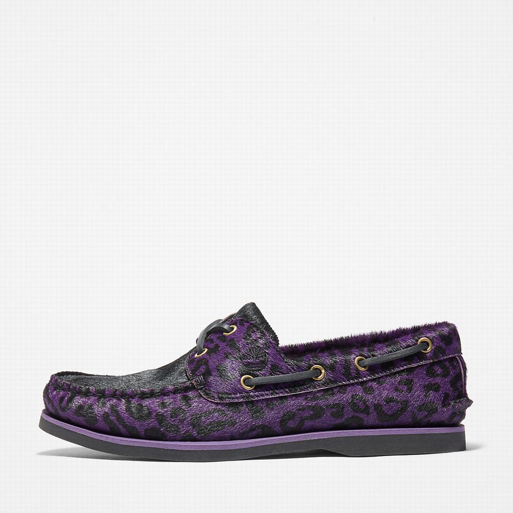 Pánské Boty Sebago Timberland x Wacko Maria Classic 2-Eye Fialové | TI15293-549