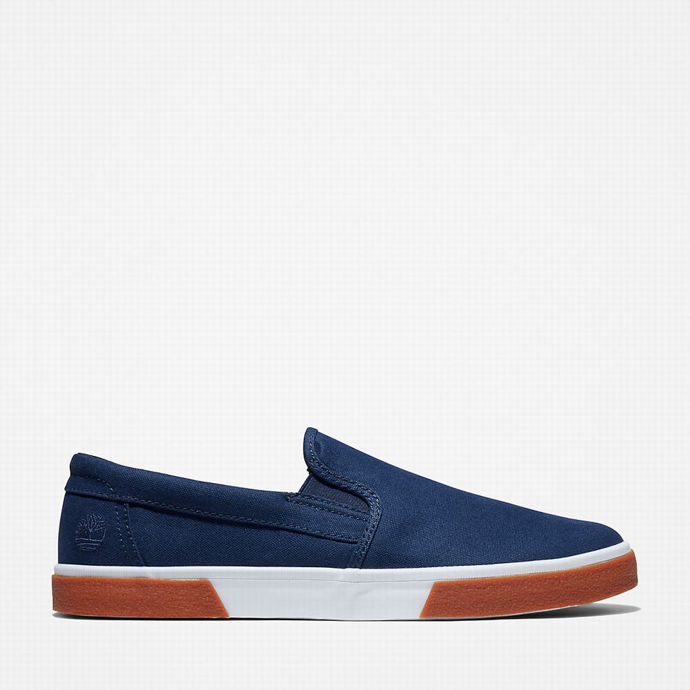 Pánské Boty Slip On Timberland Union Wharf 2.0 EK+ Tmavě Blankyt | TI43256-653