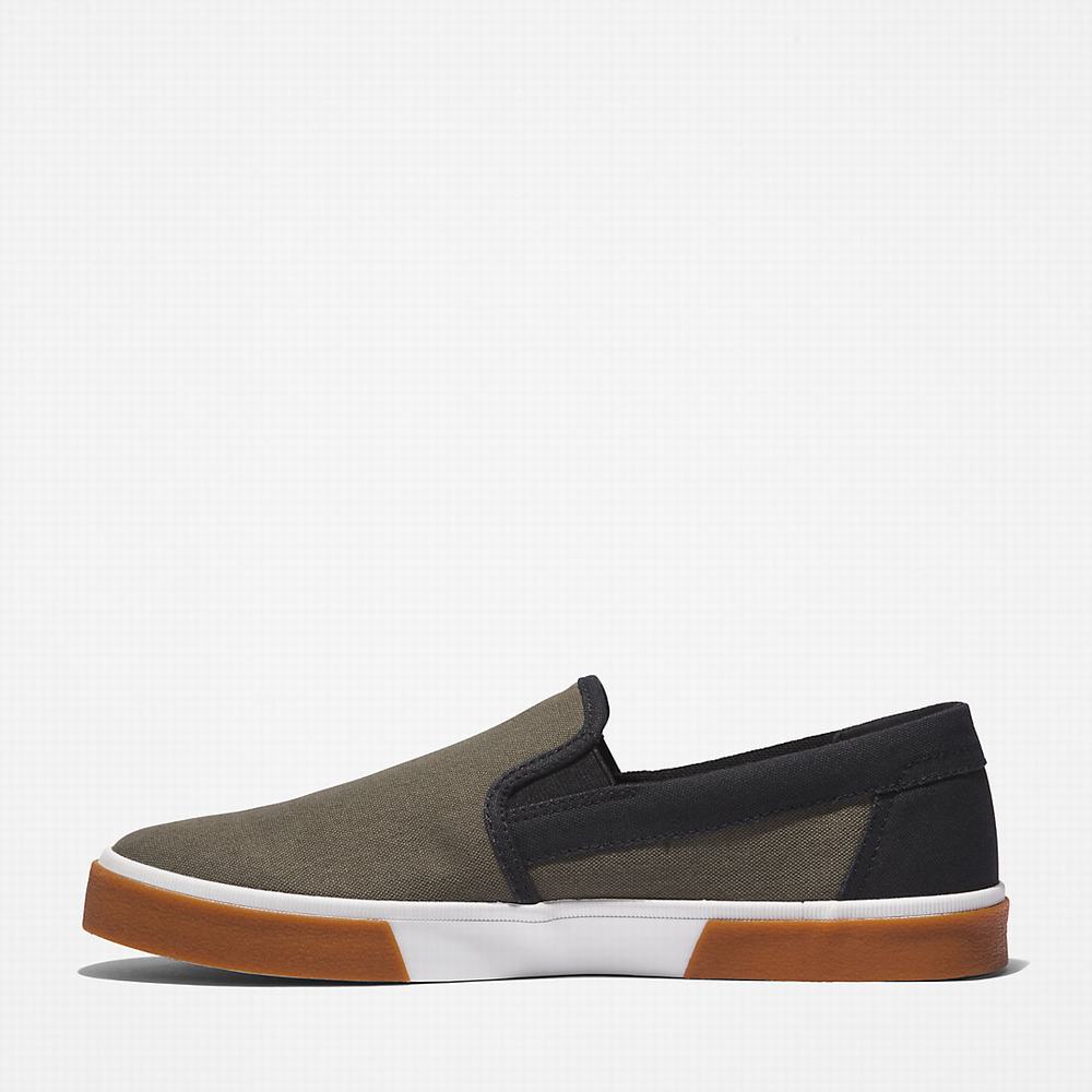 Pánské Boty Slip On Timberland Union Wharf 2.0 EK+ Tmavě Zelene | TI89547-723