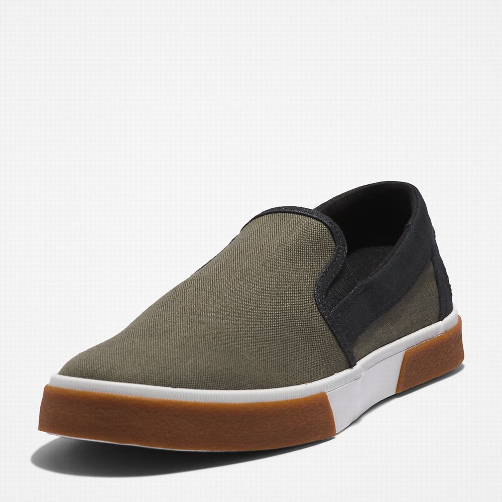 Pánské Boty Slip On Timberland Union Wharf 2.0 EK+ Tmavě Zelene | TI89547-723