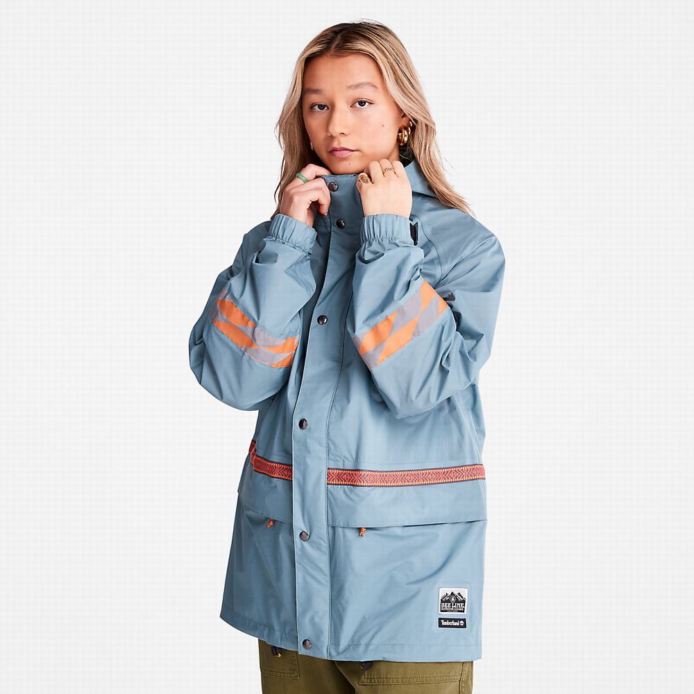 Pánské Bundy Parka Timberland Bee Line x Timberland® Triple-layer Blankyt | TI80795-432