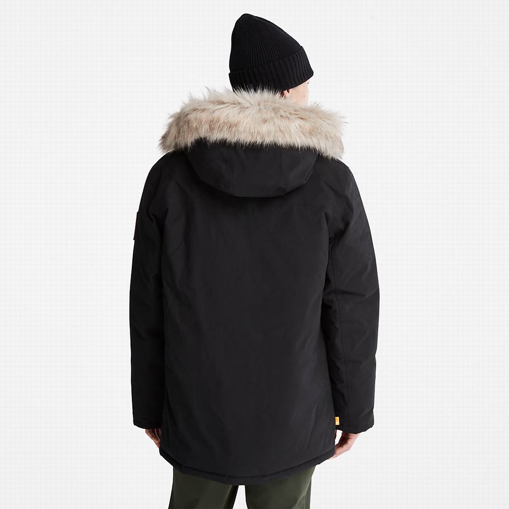 Pánské Bundy Parka Timberland Boundary Peak Waterproof Insulated Černé | TI91507-132