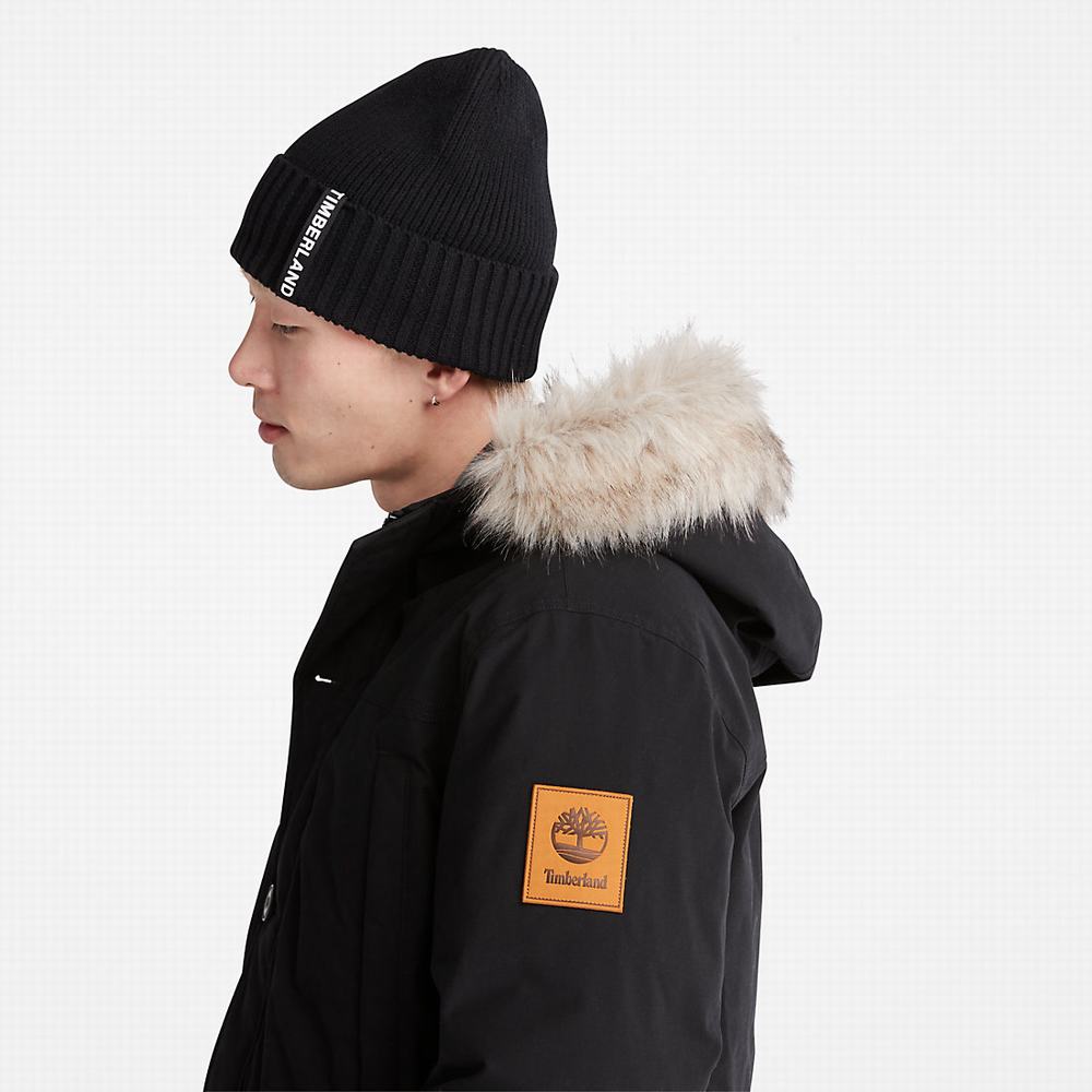 Pánské Bundy Parka Timberland Boundary Peak Waterproof Insulated Černé | TI91507-132