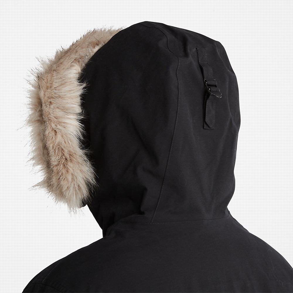 Pánské Bundy Parka Timberland Boundary Peak Waterproof Insulated Černé | TI91507-132