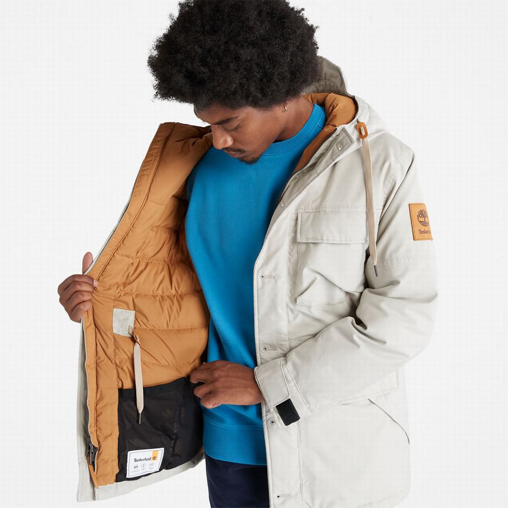Pánské Bundy Parka Timberland Expedition Field Béžový | TI73108-479