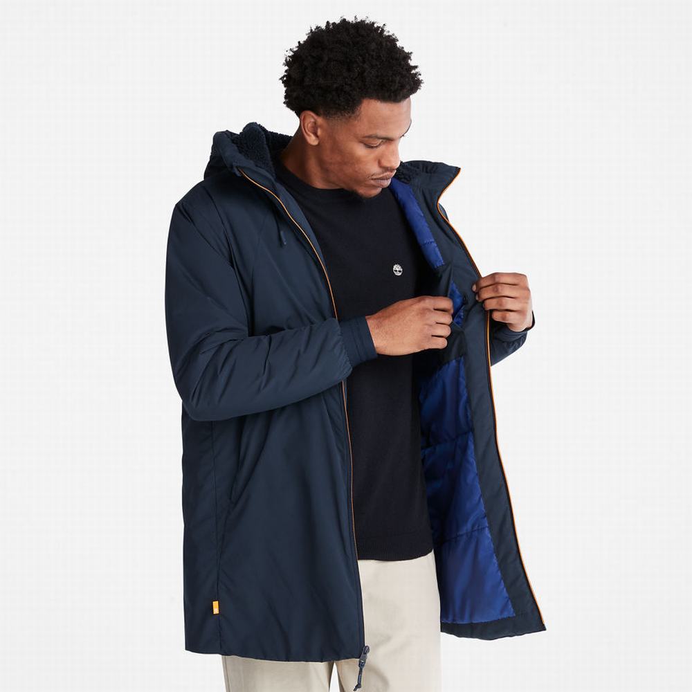 Pánské Bundy Parka Timberland Insulated Tmavě Blankyt | TI19368-789