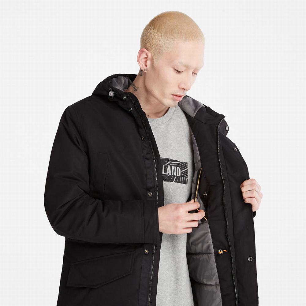 Pánské Bundy Parka Timberland Insulated City Černé | TI26538-985