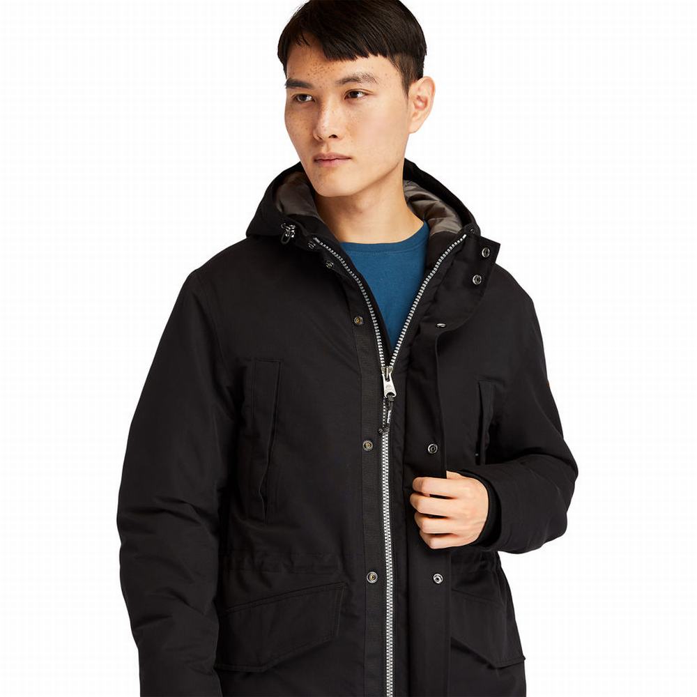 Pánské Bundy Parka Timberland Insulated City Černé | TI26538-985