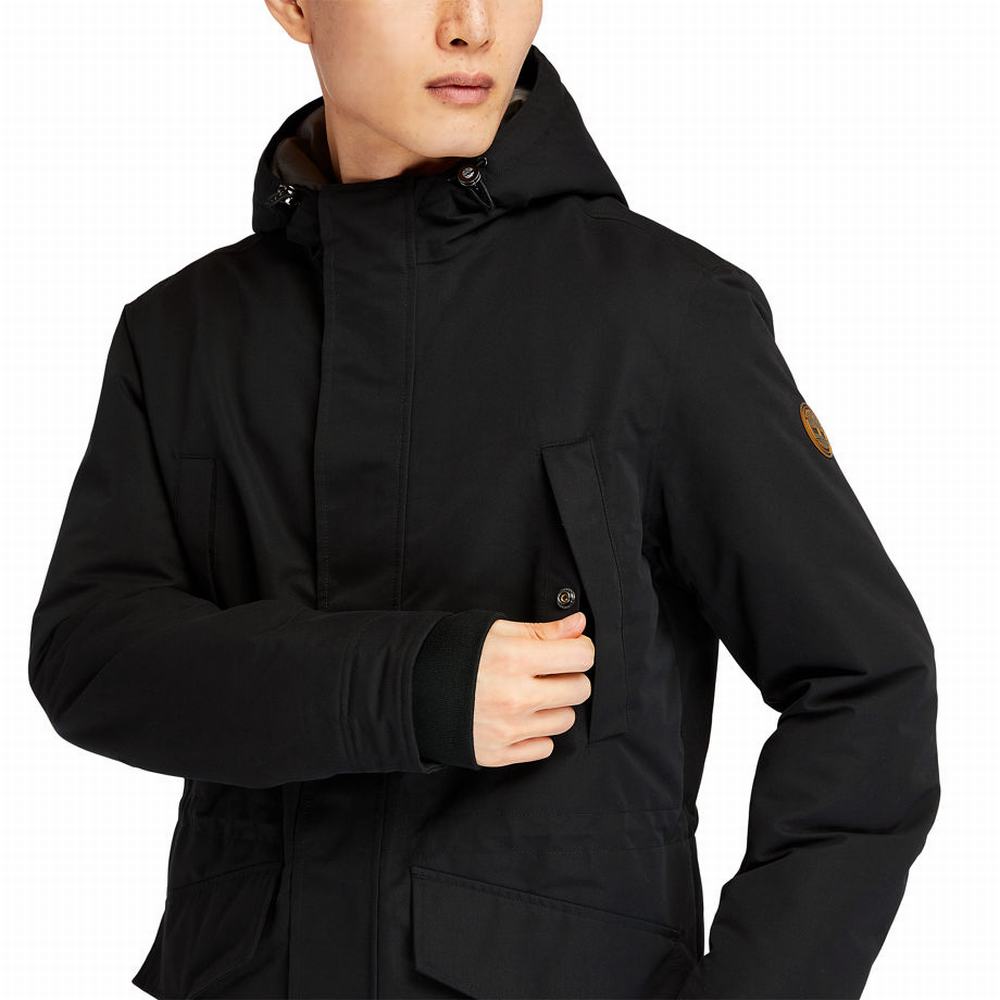 Pánské Bundy Parka Timberland Insulated City Černé | TI26538-985
