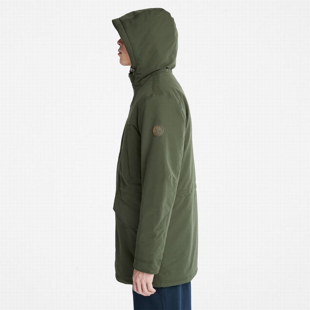 Pánské Bundy Parka Timberland Insulated City Tmavě Zelene | TI64723-518