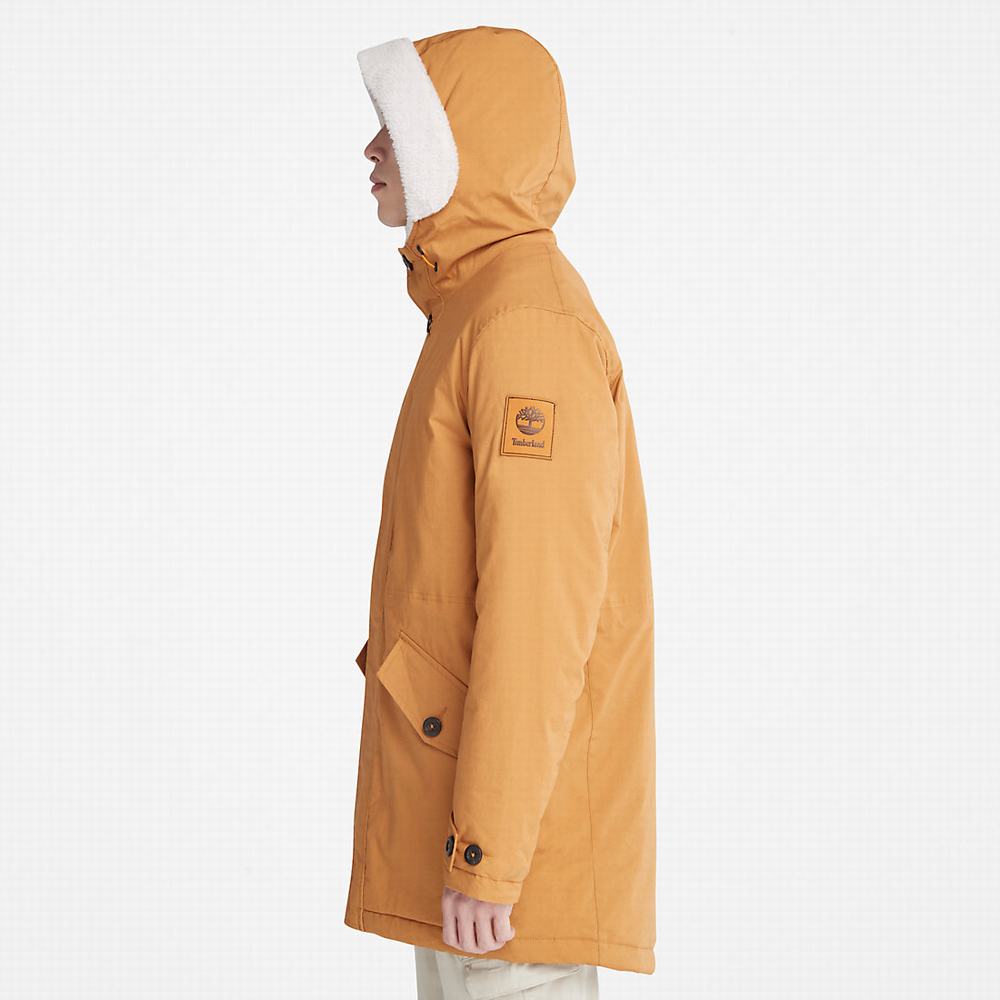 Pánské Bundy Parka Timberland Mt. Kelsey Fishtail Světle Hnědé | TI03492-783