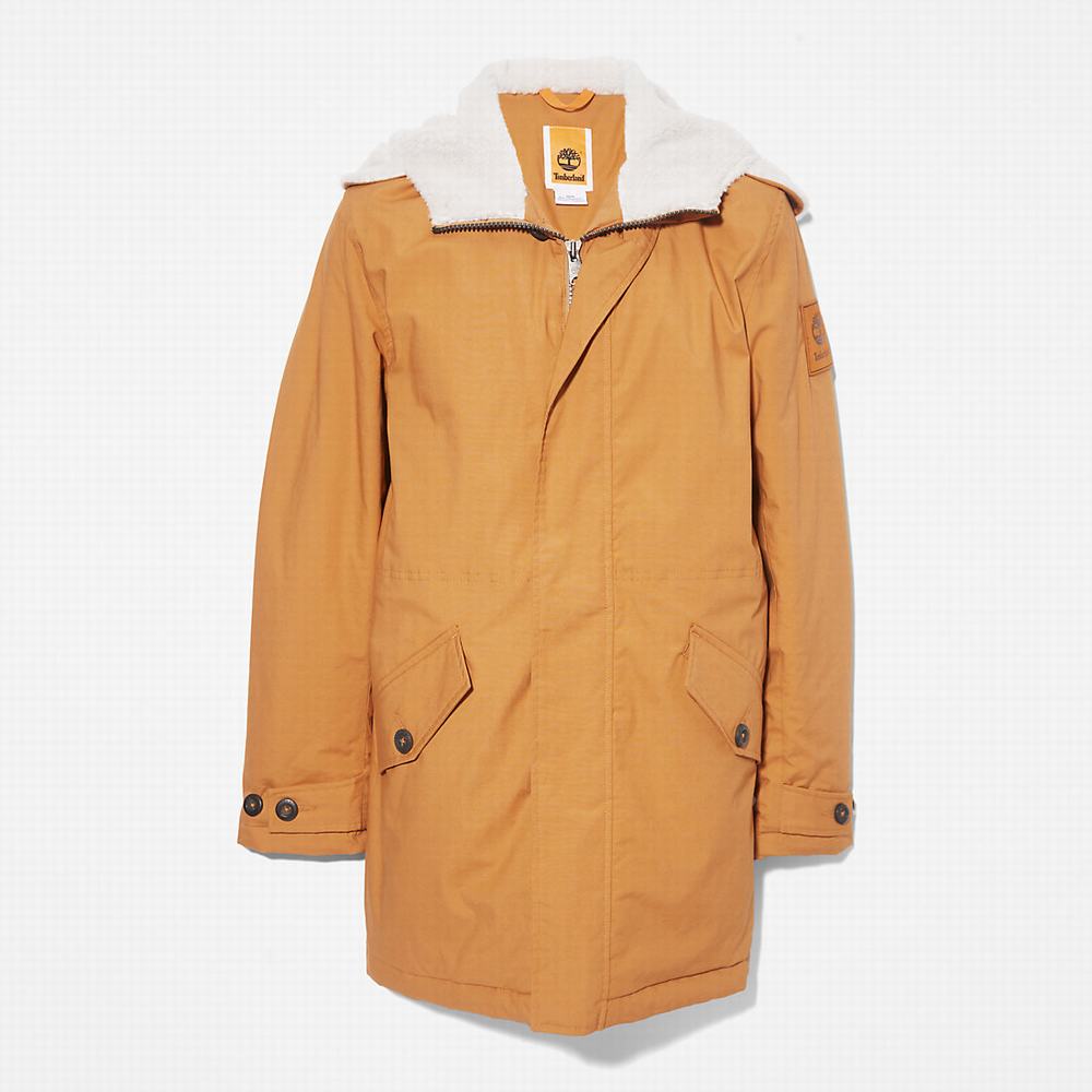Pánské Bundy Parka Timberland Mt. Kelsey Fishtail Světle Hnědé | TI03492-783