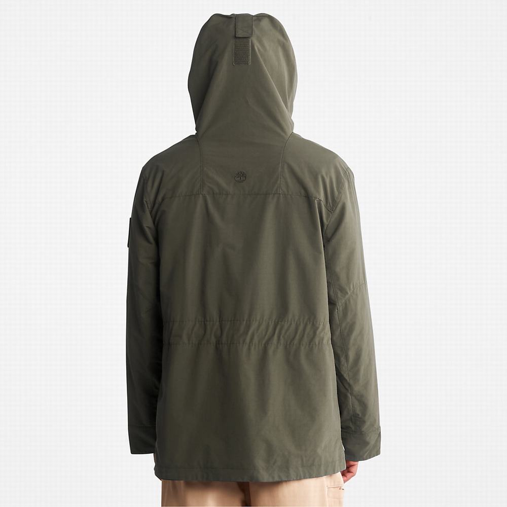 Pánské Bundy Parka Timberland Outdoor Heritage Field Tmavě Zelene | TI97134-304