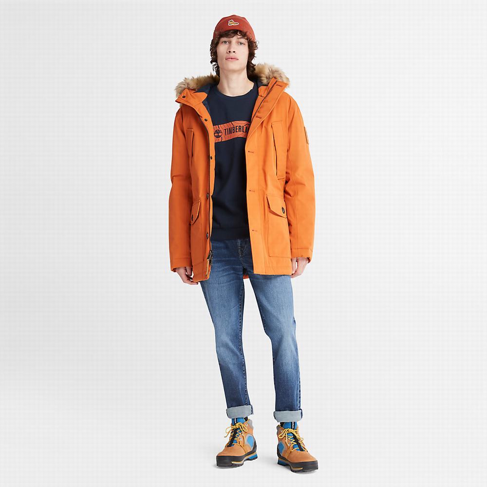 Pánské Bundy Parka Timberland Scar Ridge DryVent™ Oranžové | TI08632-357