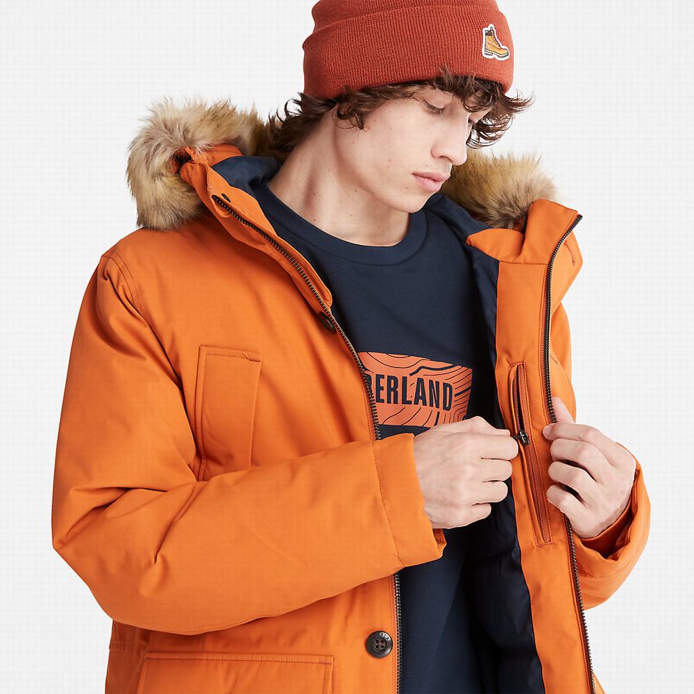Pánské Bundy Parka Timberland Scar Ridge DryVent™ Oranžové | TI08632-357