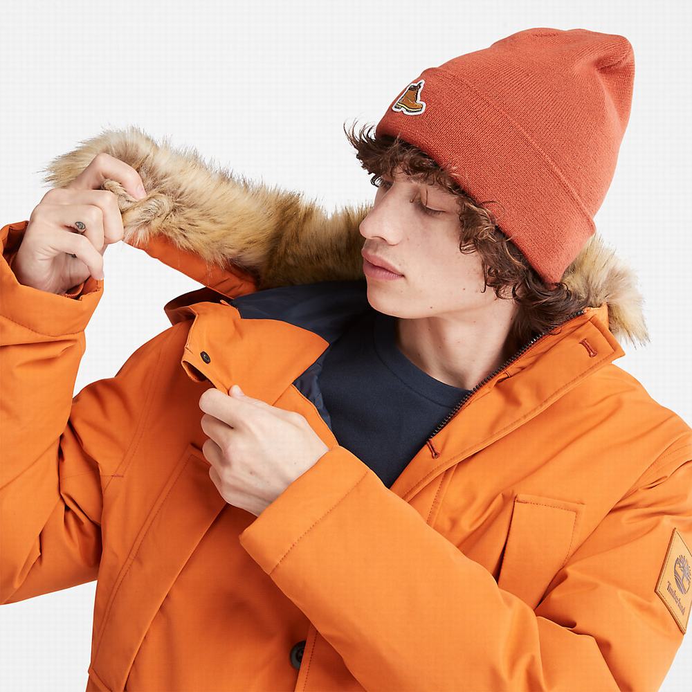 Pánské Bundy Parka Timberland Scar Ridge DryVent™ Oranžové | TI08632-357