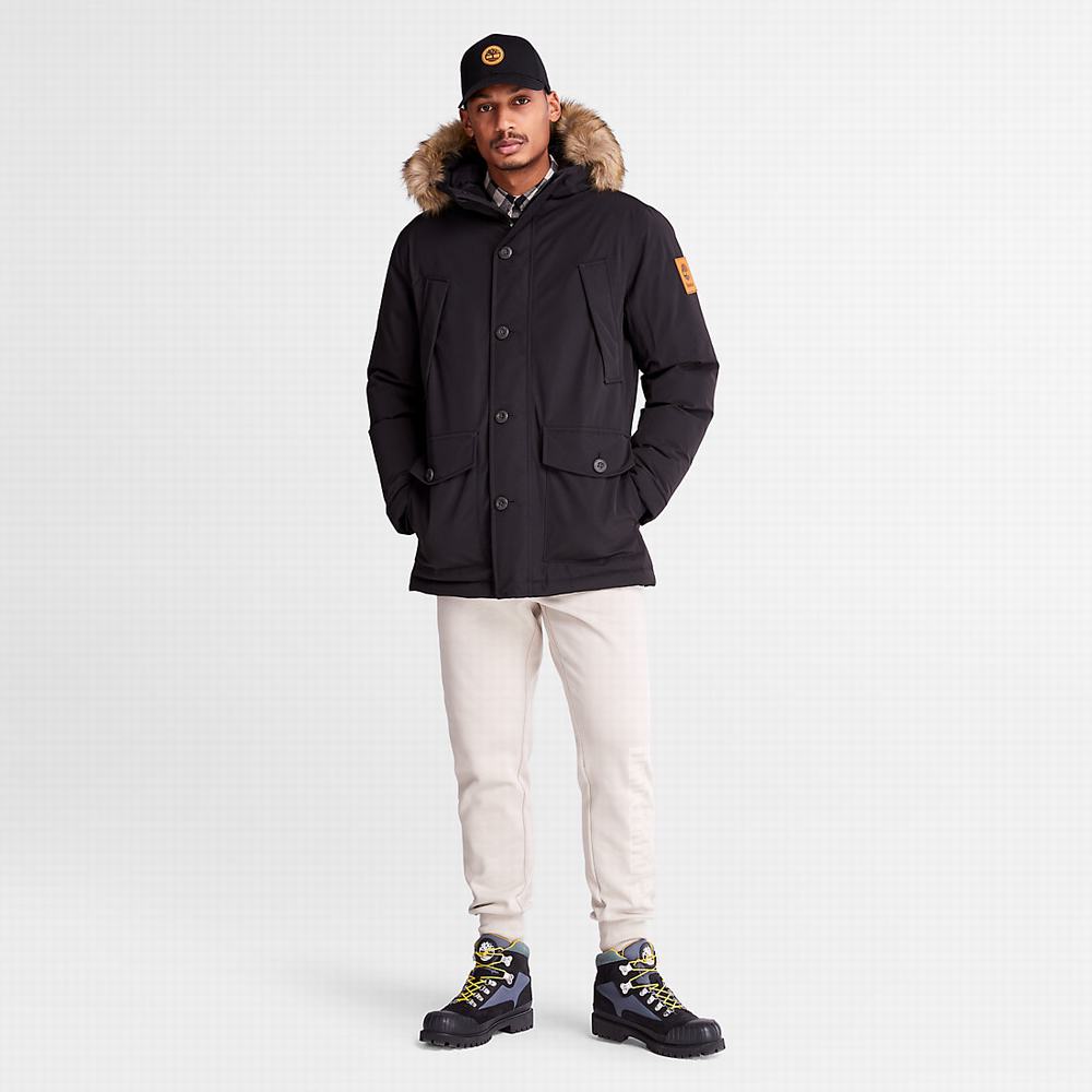 Pánské Bundy Parka Timberland Scar Ridge Černé | TI57206-269