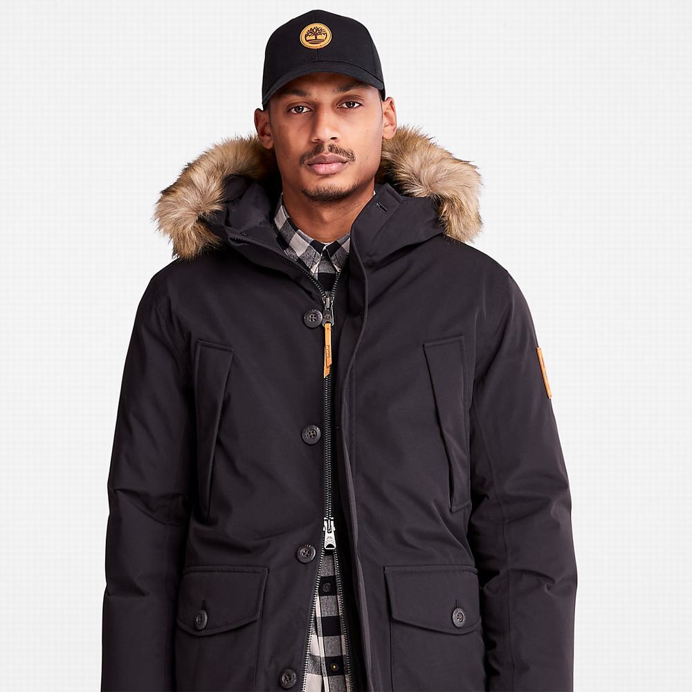 Pánské Bundy Parka Timberland Scar Ridge Černé | TI57206-269