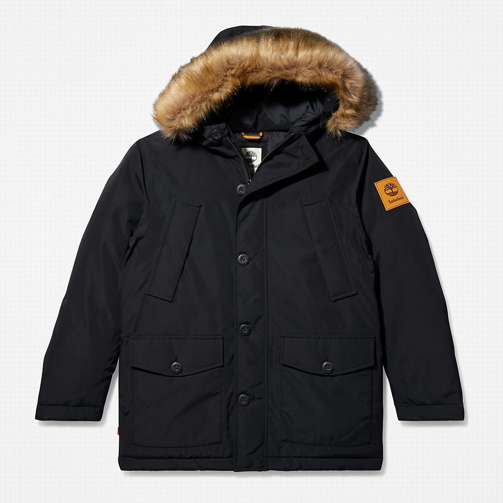 Pánské Bundy Parka Timberland Scar Ridge Černé | TI57206-269