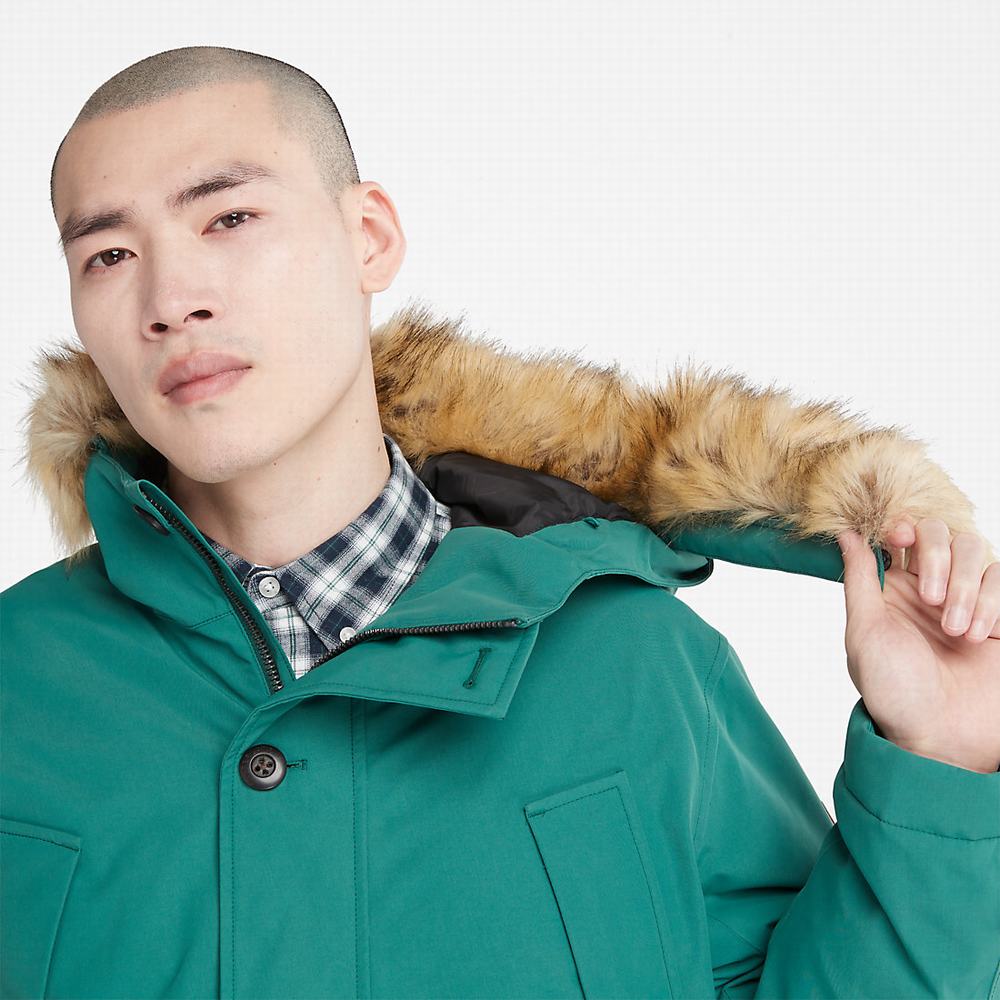 Pánské Bundy Parka Timberland Scar Ridge DryVent™ Zelene | TI71205-312