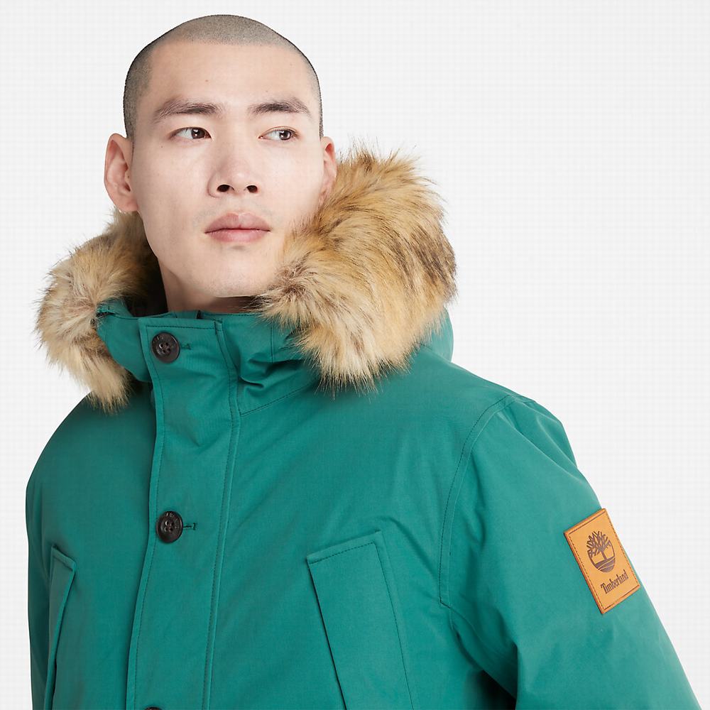 Pánské Bundy Parka Timberland Scar Ridge DryVent™ Zelene | TI71205-312