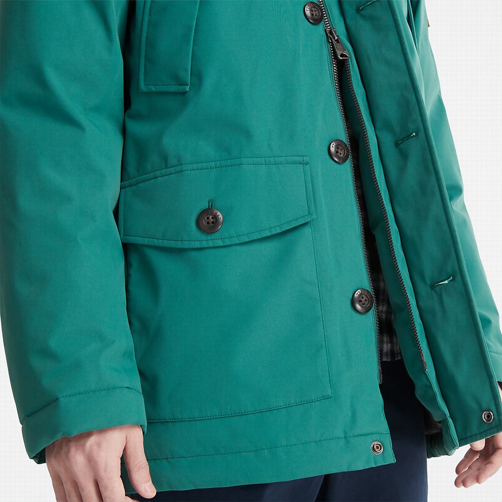 Pánské Bundy Parka Timberland Scar Ridge DryVent™ Zelene | TI71205-312