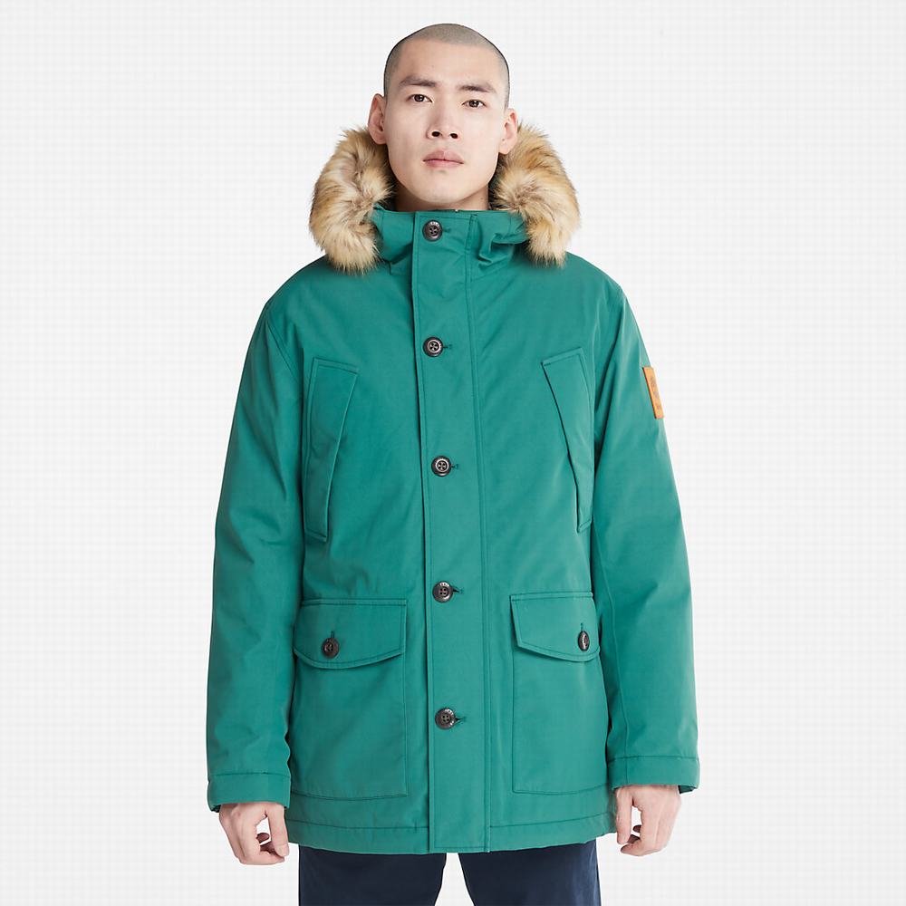 Pánské Bundy Parka Timberland Scar Ridge DryVent™ Zelene | TI71205-312