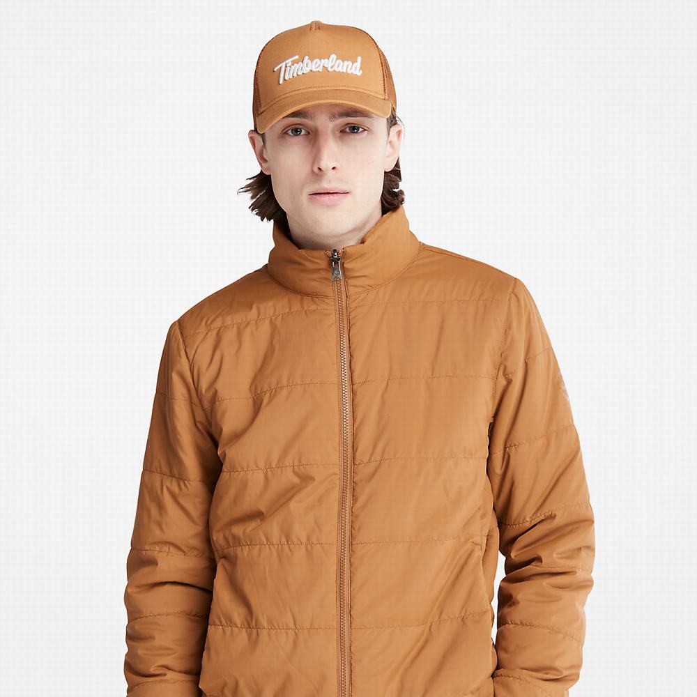 Pánské Bundy Parka Timberland Snowdon Peak 3-in-1 DryVent™ Světle Hnědé | TI51329-967