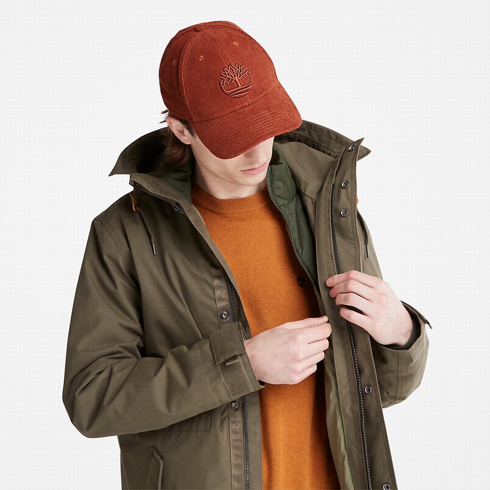 Pánské Bundy Parka Timberland Snowdon Peak 3-in-1 Waterproof Zelene | TI59742-259