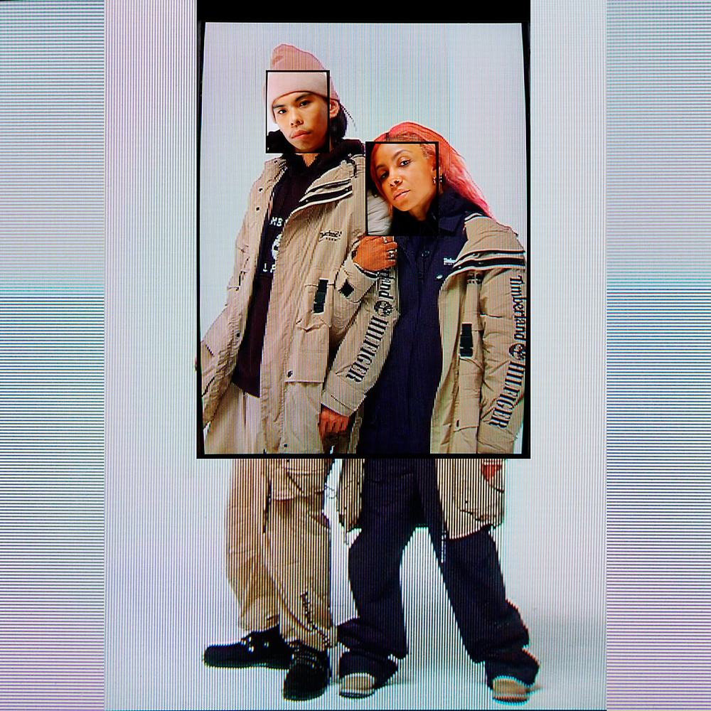 Pánské Bundy Parka Timberland Tommy Hilfiger x Timberland® Re-imagined Reversible Cargo Béžový | TI32906-968