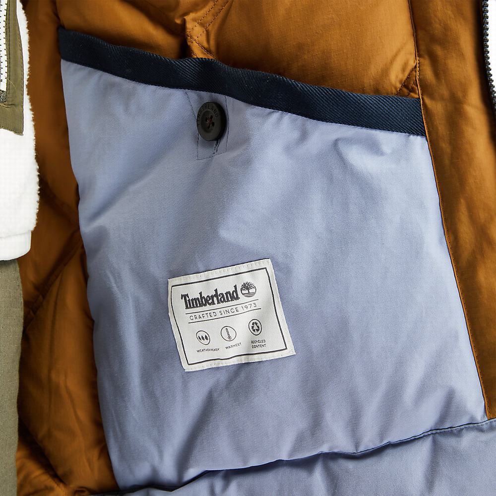 Pánské Bundy Parka Timberland Wilmington Expedition EK+ Waterproof Blankyt | TI23560-913