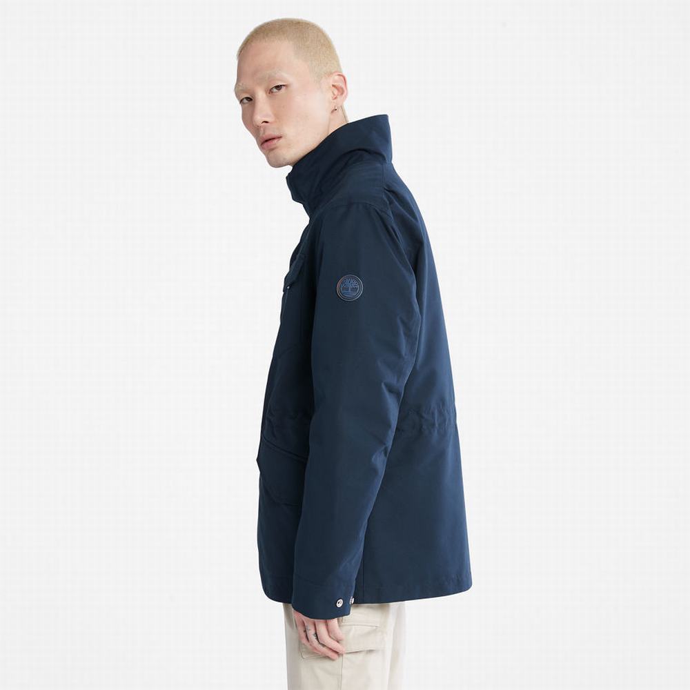 Pánské Bundy Timberland 3-in-1 Rain Tmavě Blankyt | TI85124-601