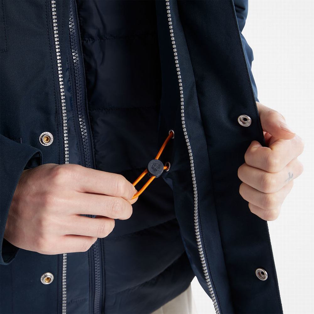 Pánské Bundy Timberland 3-in-1 Rain Tmavě Blankyt | TI85124-601