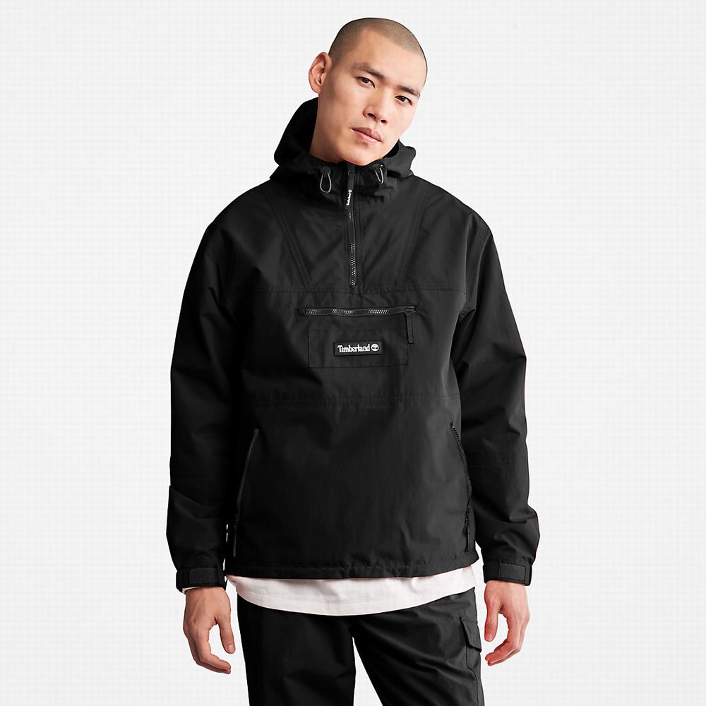 Pánské Bundy Timberland All Gender Outdoor Archive Anorak Černé | TI42376-759