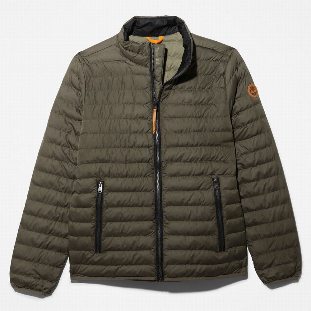 Pánské Bundy Timberland Axis Peak Packable Tmavě Zelene | TI73248-924