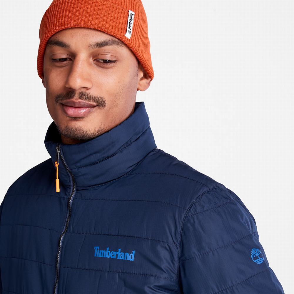 Pánské Bundy Timberland Axis Peak Vody-Repellent Tmavě Blankyt | TI09735-917