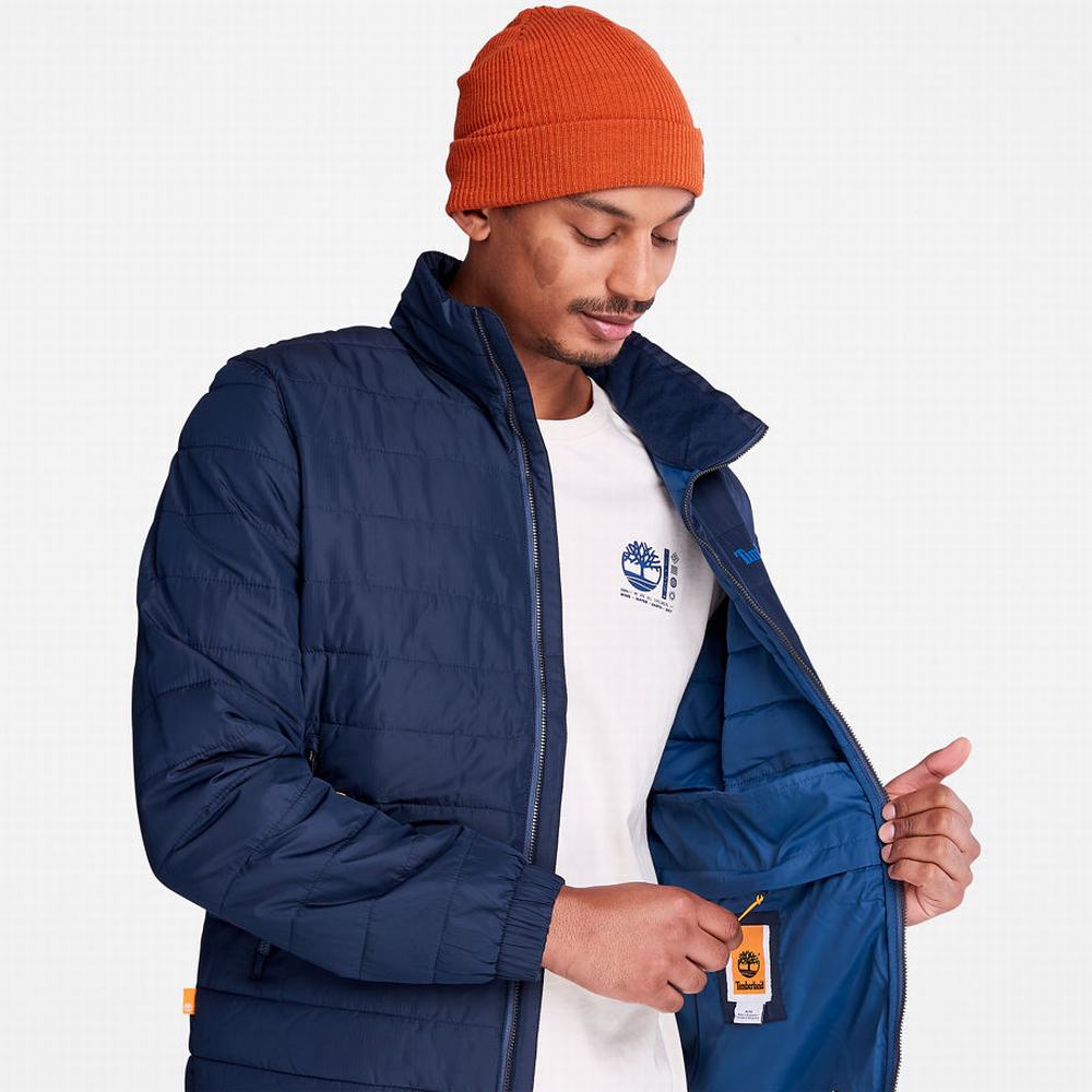 Pánské Bundy Timberland Axis Peak Vody-Repellent Tmavě Blankyt | TI09735-917