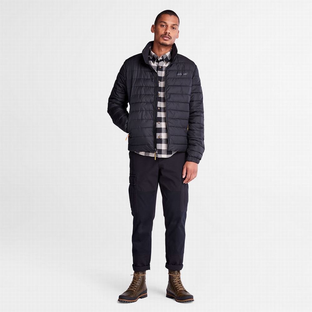 Pánské Bundy Timberland Axis Peak Vody-Repellent Černé | TI16324-497