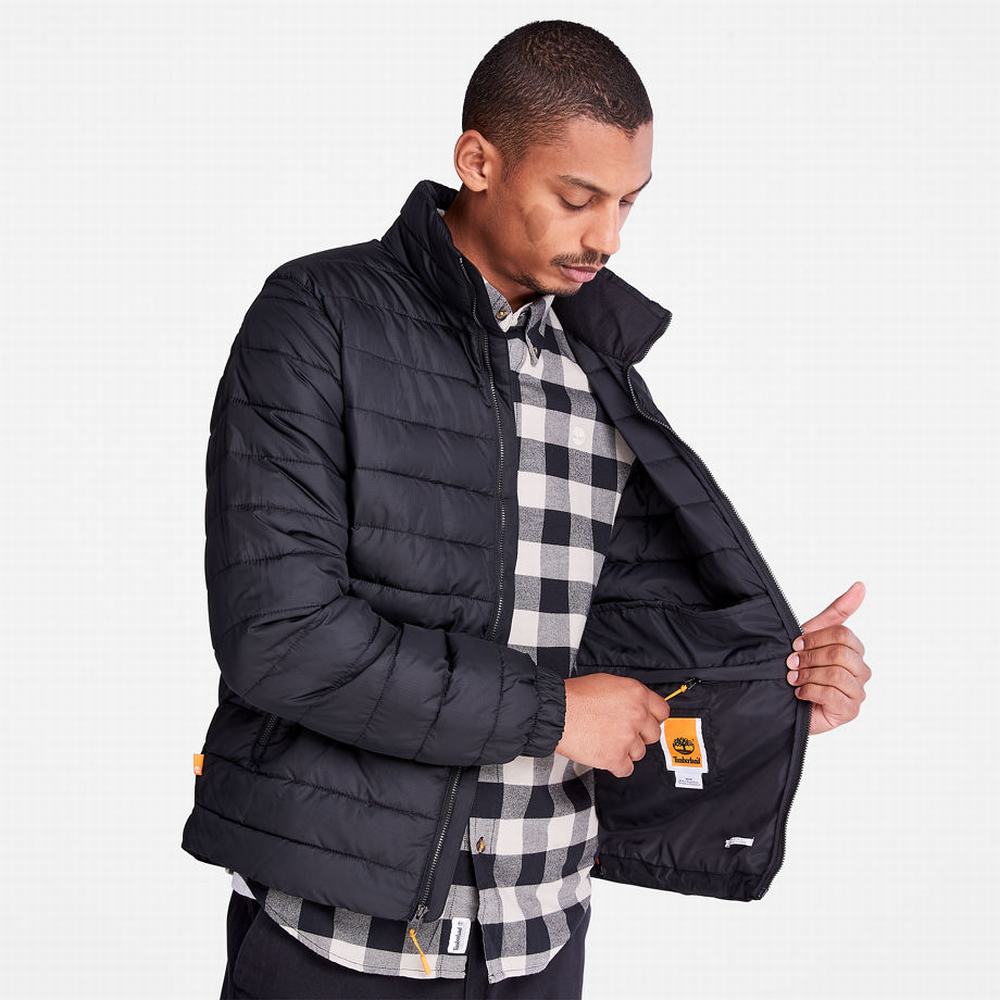 Pánské Bundy Timberland Axis Peak Vody-Repellent Černé | TI16324-497